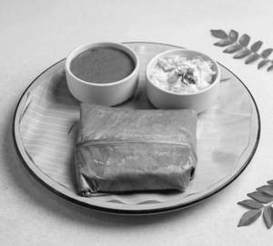 Vazhai Ilai Parotta [Banana Leaf Roasted]