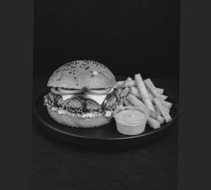 Crunchy Veg Bbq Burger