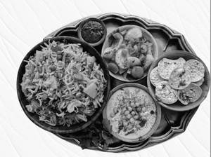 Paneer Biryani Thali