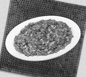 Mixed Dal Tarka with Egg