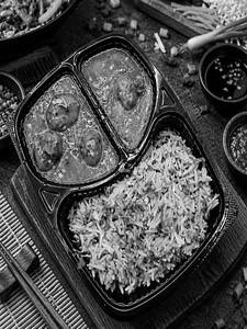 Manchurian + Fried Rice Thali