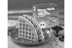 Blueberry 'N White Chocolate Waffle