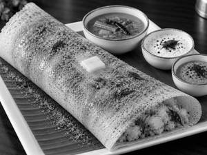 Ghee Podi Masala Dosa