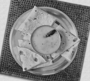 Dal Fry with Roti (3 Pieces)