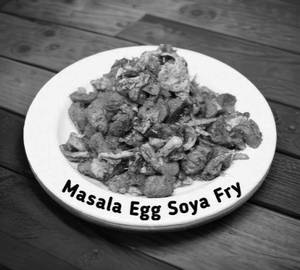 Masala Egg Soya Fry