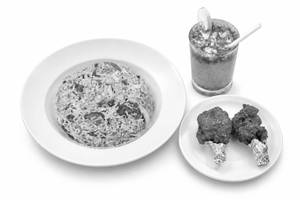 Chicken Fried Rice + Lollipop Fry (2 Pieces) + Virgin Mojito