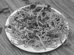 Veg. Chilli Garlic Chowmein