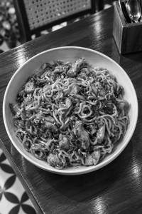 Chicken Garlic Noodles