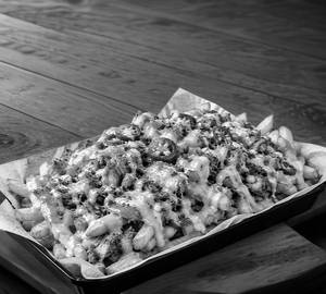 Loaded fries and mojito combo