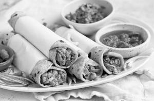 Vegetable Kathi Roll