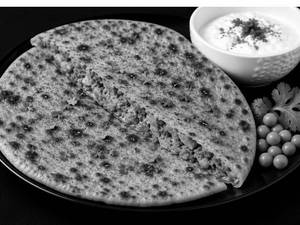 Green Peas Paratha