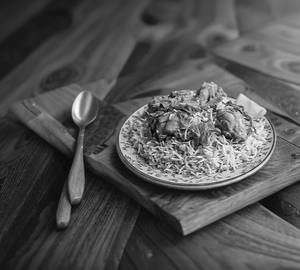 Chicken Dum Biryani [Half,2 Piece]