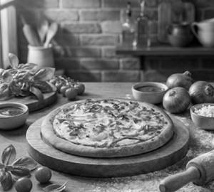 VEG DOUBLE PIZZA