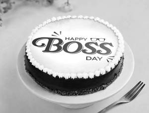 Boss Day Choco Truffle Poster Cake (500gm)