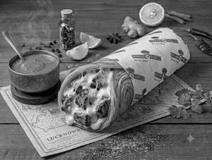Cheesy Barbecue Paneer Roll