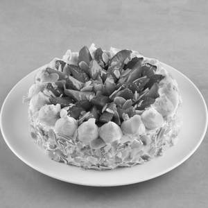 Strawberry Almond Gateau - No Added Sugar