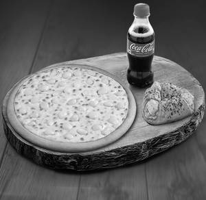 My Lunch Meal: Corn Pizza