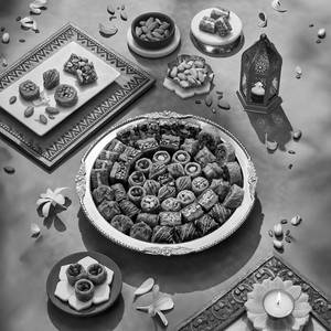 Baklava Platter Dessert Gift Box