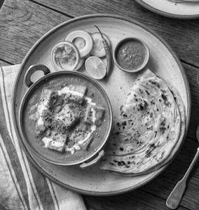 Paneer Butter Masala With Paratha