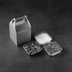 Gift Box Of 3 Desserts With Strawberries