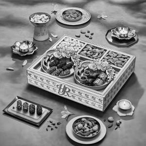 Baklava & Nuts Dessert Gift Box