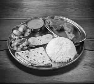 Chicken thali