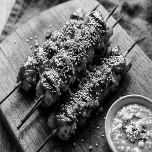 K Style Chicken Satay