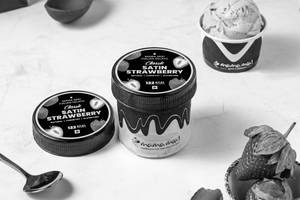 Satin Strawberry Ice Cream Tub [125 Ml]