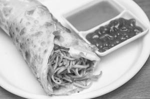 Veg Chow Mein Roll