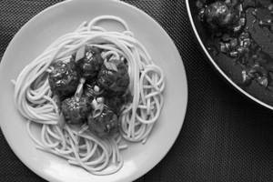 Noodle + Manchurian