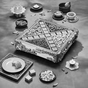 Gourmet Bites & Nuts Mithai Gift Box