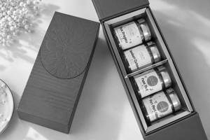 4 Jars Dahlia Series Chocolate Gift Box