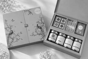 Peacock - Blue Chocolate Gift Box