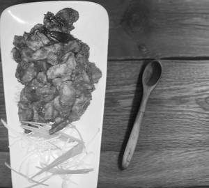 Button Hot Garlic Mushrooms