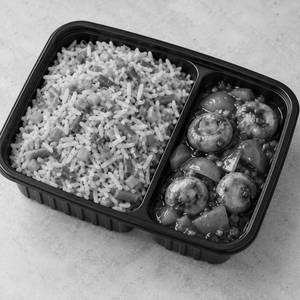 Veg Fried Rice & Chilli Mushroom Combo