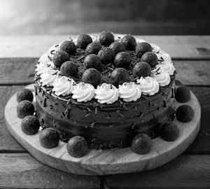 Rich Queen Chocolate Truffle Cake [1000 Grams]