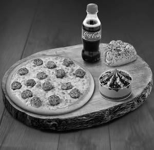 My Lunch Meal: Chicken Sausage Pizza