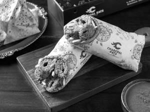 Afghani Chicken Seekh Kathi Roll
