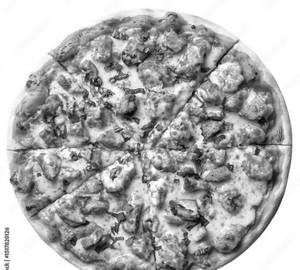 Chicken Cheese Margherita Pizza