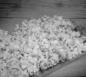 Plain popcorn