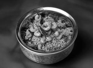 Rr Special Green Pulao Prawn