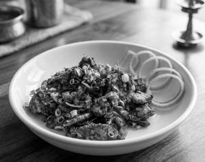 Baby Corn Pepper Fry.