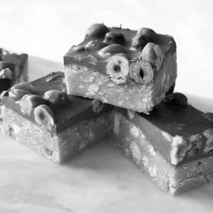 Hazelnut Chocolate Slice