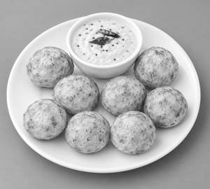Plain Paddu [8 Pieces] with Chutney