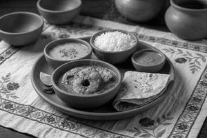 Pahuna Rohu Fish Thali