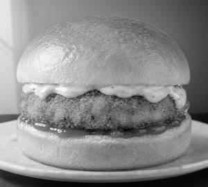 Classic Aloo tikki burger 