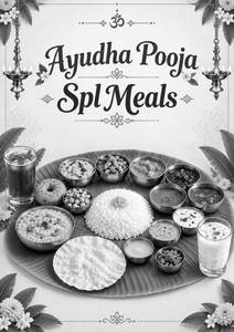 AYUDHA POOJA SPECIAL MEALS
