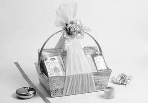 Golden Glow Diwali Basket Hamper
