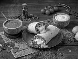 Cheesy Paneer Shawarma Roll