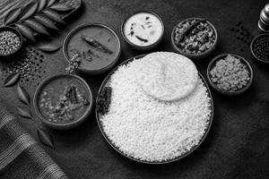 Kerala Meals With Fish Curry